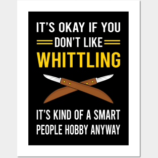 Smart People Hobby Whittling Posters and Art